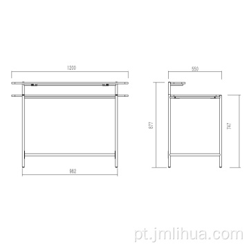 mesa de trabalho multifuncional de alta qualidade